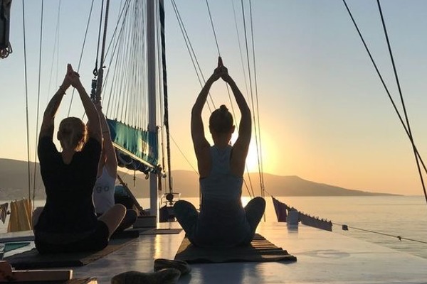 Greece Sailing Yoga Retreat