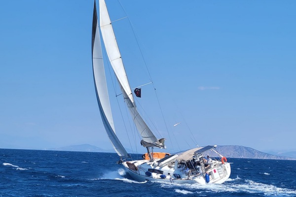 Sailing in Greece with Gioconda