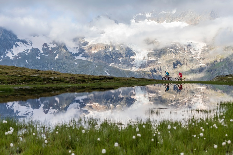 Switzerland mountain biking